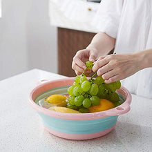 Bacino Pieghevole Lavabo per Adulti Portatile, Materiale Sano e Sicuro, ripostiglio Appeso