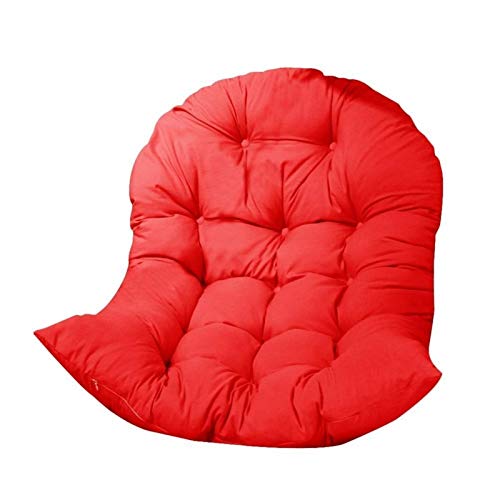 Cuscino del Sedile della Sedia per l'altalena Pulsanti Interni ispessiti Una Facile rimozione e Installazione dei Cuscini Amaca Appeso alle Uova Ispessito da Ufficio Supporto Lombare Posteriore