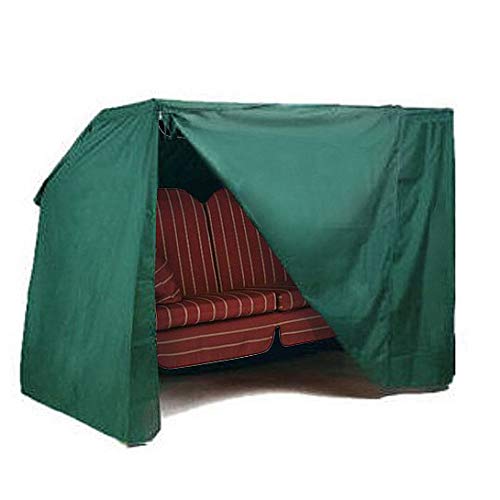 WOLTU® GZ1166 Copertura per Altalena Sedia Dondolo Poltrona Mobili da Giardino Telo di Coperture Cover Protezione PE Verde