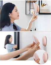 Specchio da Tavolo per toeletta Specchio Rotondo, Ricarica USB Trucco Desktop Mirror Specchietto a 360 ° ad Alta Definizione Specchio Dormitorio Viaggi Specchio Portatile Specchio per Il Trucco della
