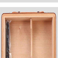 CLNAONG Humidor per Sigari, Mat Modello Portatile Cigar Box 30 Pezzi capacità Portatile Cigar Humidor Humidor Viaggi