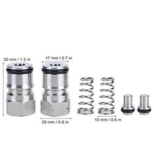 Conkergo 304 Acciaio Inossidabile Acciaio Inox Homebrew Block Block Block Post Connector Adapter 9 / 16in? 18 Accessorio di Brewing