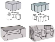 YULIAN Mobili da Giardino Copertura Impermeabile 120x100x80cm, Terrazza Arredamento da Esterno Cover Cover Seasons Seasons Utilizzare Pulito, Personalizzabile, Polvere Antivento Nero