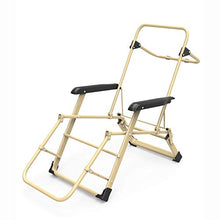 Sedia a Sdraio Sedia Pieghevole Balcone Casa Cool Chair Sedia a Sdraio Piatta Pieghevole Pausa Pranzo Summer Nap Bed Portable Recliner