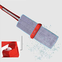 SSAYY Mop Mop Rotanti per Uso Domestico Rotanti A 360 Gradi Mop per La Pulizia del Pavimento del caffè Rosso E Leggero
