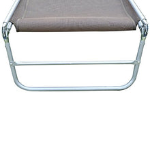 homcom Outsunny Sedia a Sdraio Lettino Reclinabile da Giardino Spiaggia Piscina 182x56x24,5cm caffè