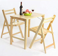 DGHJK Sedia da Pranzo Pieghevole in Legno massello Sedia da Giardino Portatile Sedia da Studio per Computer Tavolo da Esterno 78 * 45 cm