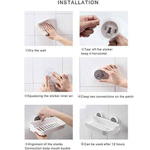 ZCY Mensola da Bagno Accessori da Bagno a Parete Autoadesiva Impermeabile Salva Spazio per la Cucina del Bagno