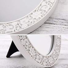 LLG Household Items& Specchio for Il Trucco in Stile Europeo Retro Decorazione della casa Dressing Specchio Rose Garden Desktop