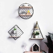 Semplicità Elegante Scaffale Scaffale a Muro Mobile Scaffali Iron Art Semplice Multifunzione Geometrico Salva Spazio, 4 Dimensioni, HJJ, C30CM