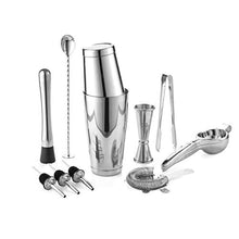 Wenzhihua Set di Miscelazione per Cocktail Kit Utensili da Cocktail Premium Set Bartender Kit Include Shaker, Jigger, Cucchiaio, Versatore, Middler, SpremiagrumiStrumento A Barre