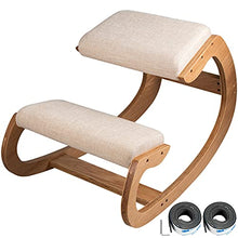 Sedia per La Casa, Tecnologia Ergonomica Sedia in Ginocchio, Sedia da Ufficio, Sedia Comoda con Postura Corretta, Sedia A Postura Pieghevole