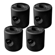 Froadp 4 piedini per gazebo, con acqua e sabbia, riempibile con stabilizzazione, per gazebo da giardino, tendoni, manovelle (nero)