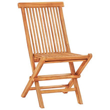 vidaXL Set da Pranzo da Giardino 5 pz Pieghevole in Massello di Teak