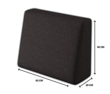 Saving Pack Set di 8 cuscini per divano pallet / euro pallet 3 posti + 3 schienali + angolo + cuscino | Rimovibile | Interni ed esterni | Colore antracite | Schiuma ad alta densità.