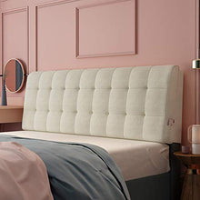 YUPING Copri Cuscini Letto Home Camera da Letto Testiera Letto Matrimoniale Legno Schienale Letto Pieghevole, Federa Sfoderabile E Lavabile, Varie Misure (Color : Beige, Size : 160x10x60cm)