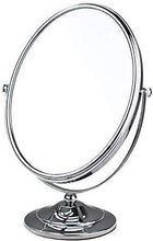 AJH Home Makeup Specchio per Il Trucco da Viaggio con ingrandimento, specchietto per Il Trucco Specchio per Il Trucco Girevole Specchio da Bagno in Stile Cristallo