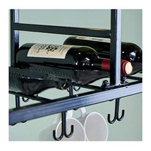 Porta Bicchiere da Vino, Decorazione Creativa del bancone Bar Capovolto, Porta calici, Appendiabiti, Porta Bicchiere D'uva Domestico Europeo