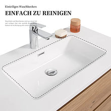 GOOM Set di mobili da bagno, lavabo con mobile base e specchio da bagno opzionale. Lavabo con mobile di base nelle dimensioni: 600, 900, 1200mm.