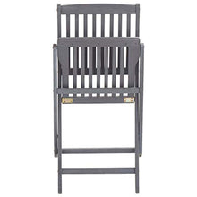 FAMIROSA Sedie da Giardino Pieghevoli 6pz con Cuscini in Massello Acacia-5434