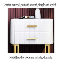 GXT WGZ- Comodino Camera Locker, Camera da Letto Comodino, Soggiorno Locker, Living Room Divano Fianco del Mobile (Color : White-b)