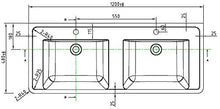 Mobile da bagno SMILE 1200 - palissandro -Con armadietto a specchio G1200, Con colonna sospesa destra