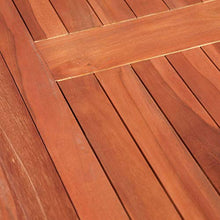 San Marco Tavolo Tondo richiudibile in Teak 120 cm e 4 sedie