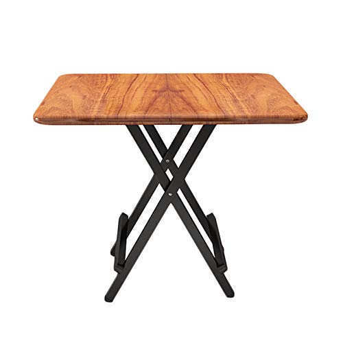 Tavolo Da Tavolo Pieghevole Semplice Tavolo Da Pranzo Pieghevole, Tavolo Quadrato Portatile Multifunzionale, Studio Quadrato Studio Conveniente In Dormitorio, Adatto Per Studio, Ufficio, Ristorazione,