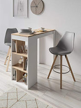 Homexperts Barhocker 2-er Set Inka Ideal für Ihren Wohn-und Essbereich Set di 2 sedie da Bar, Grigio, B 48.5, H 108.5, T 55 cm
