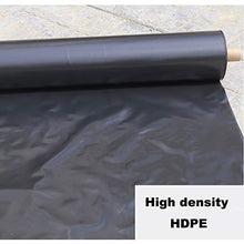 GDMING Fodere per Laghetto, Protezione Solare Rinforzata Resistenza alla Perforazione HDPE Geomembrana Plastica Panno Impermeabile per Giardino Piscine Paesaggistiche, 44 Taglie