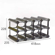 YWYW Portabottiglie per Vino portabottiglie per Vino in Legno massello Cantina Ornamenti per Bar portabottiglie (Dimensioni: 51 2 × 23 5 × 22 8 cm)