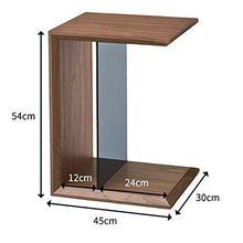 DGHJK Mobili per la casa, Divano tavolino Soggiorno Multifunzione Armadio Laterale portariviste Camera da Letto Comodino corrimano Armadio Tavolo angolare Creativo , 17.7''x11.8''x21.5 ''