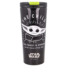 Tazza Termica Da Viaggio 425 ml - Thermo Isolato Per Caffè In Acciaio Inossidabile |The Child Mandalorian