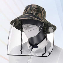 EXCEART Visiera di Sicurezza Visiera Trasparente Copricapo Cappello da Pescatore Protezione Antipolvere Protezione Completa Occhiali Medici Antispruzzo