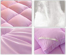 YOLL Materasso Letto futon Matrimoniale e Singolo Pieghevole e Arrotolabile. materassi da Terra 90 * 200cm~200 * 220cm futon Trapuntato salvaspazio | Bed Ground futon bambini/pink / 120