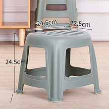 Omenluck 1 Pc Doccia Corto Sgabello Multifunzione Casa Bagno Angolo Addensare Plastica