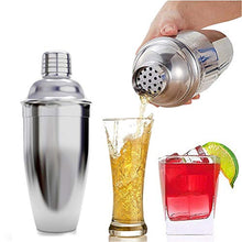 Bireegoo - Shaker da cocktail da 750 ml, in acciaio inox, per preparare Martini, in acciaio INOX (21 x 8 cm)