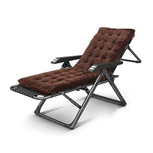 CJW-LC Sedia Relax Reclinabile Pieghevole A gravità Zero,Lettino Prendisole da Giardino Regolabile in Spiaggia 18 Marce con Poggiatesta Staccabile Lettino da Esterno Portatile,Supporto 300 kg,A