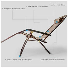 Arredamento da giardino / Sedia a gravità zero reclinabile regolabile pieghevole sedia da giardino giardino terrazza esterna sedia a sdraio lettino prendisole sedia a sdraio sedia da spiaggia sedia da