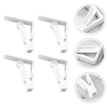Angoily 4Pcs Tovaglia Clip di Copertura di Tabella del Supporto da Tavolo Panno Morsetti Clip di Tavolo da PIC Nic per La Casa Partito Picnic