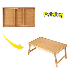 Tavoli da picnic Tavolo pieghevole, Pieghevole per laptop Desks Stand Supporto Tavolo Studio Portatile Portable Scaffale per scaffale in legno Scrivania per il letto Dormitorio Sofa Tavolo da tè Stand