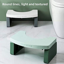 Antiscivolo WC Poggiapiedi Squatting WC Sgabello Bagno Aiuto Assistente Regolabile Altezza Passo Sedile Per La Casa Bagno WC