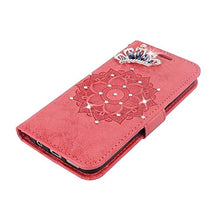 Bear Village® Cover per Samsung Galaxy S6, Anti Graffio Custodia in Pelle con TPU Interno, Alta qualità Galaxy S6 Cover con Chiusura Magnetica, Rosso