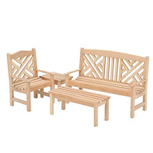SunshineFace Arredamento per Casa delle Bambole All'aperto Mini Casa delle Bambole Fai-da-Te Mini Giardino All'aperto Scena Bambola Giocattolo Regalo per Ragazze Ragazzi