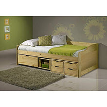 Letto con cassetti Emma naturale