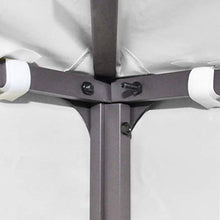 vidaXL Gazebo impermeabile a 2 livelli, per feste e giardino, copertura di ricambio per tetto, 310 g/m², 4 x 3 m, colore bianco