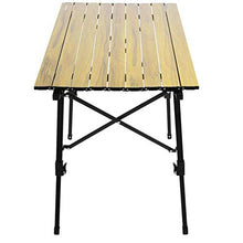 SALUTUYA Tavolo Pieghevole Tavolo in Lega di Alluminio Antiscivolo Regolabile Comodo, Adatto per Barbecue, per parchi