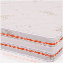miasuite i sogni italiani Materasso Piazza E Mezza MEMORYFOAM Misura 120X190 Altezza 25 cm. SFODERABILE Aloe Vera Modello Top 25