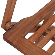 vidaXL Legno Massello di Acacia Set da Pranzo per Esterni 11 pz Tavolo Sedie