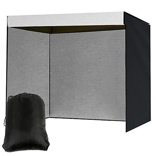 Powstro Copertura per Amaca a 3 posti, Copertura Pieghevole per Sedia a Dondolo da Giardino Impermeabile con Cerniera, Protezione per mobili da Esterno, Dimensioni Articolo: 220 * 170 * 125 cm